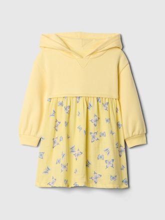 Baby & Småbarn 2-i-1 Vintage mjuk hoodie klänning