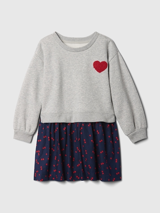 Baby & Småbarn 2-i-1 Vintage mjuk sweatshirtklänning Baby & Småbarn 2-i-1 Vintage mjuk sweatshirtklänning
