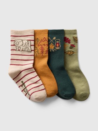 Baby & Småbarn Camp Crew strumpor (4-pack)