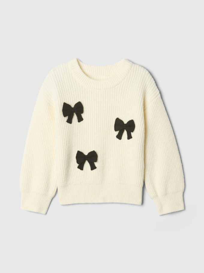 Baby & Småbarn CashSoft Bow Tröja Baby & Småbarn CashSoft Bow Tröja