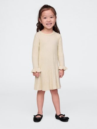 Baby & Småbarn CashSoft Rib Sweater Dress