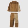 Baby & Småbarn Colorblock Corduroy Outfit Set