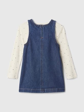 Baby & Småbarn Denim Jumper Outfit Set