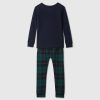 Baby & Småbarn Ekologisk Borstad bomull Henley PJ Set
