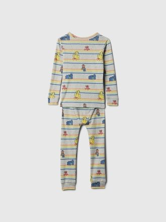 Baby & Småbarn Ekologisk bomull Sesam Street PJ Set