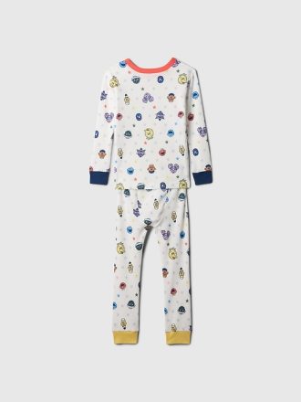 Baby & Småbarn Ekologisk bomull Sesam Street PJ Set