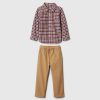 Baby & Småbarn Flanell Outfit Set