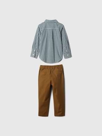 Baby & Småbarn Gingham Outfit Set