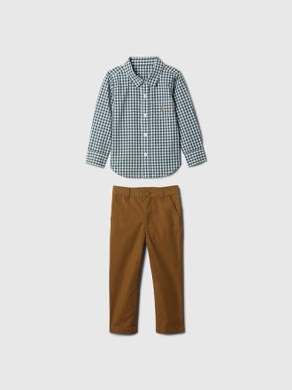 Baby & Småbarn Gingham Outfit Set