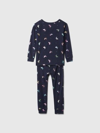 Baby & Småbarn PJ-set för ekologisk borstad bomull
