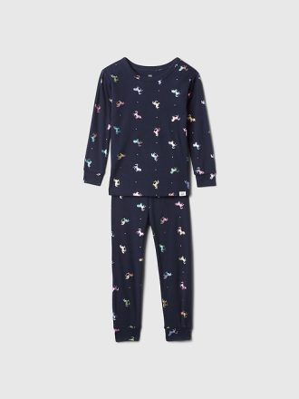 Baby & Småbarn PJ-set för ekologisk borstad bomull