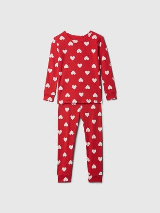 Baby & Småbarn PJ-set för ekologisk borstad bomull