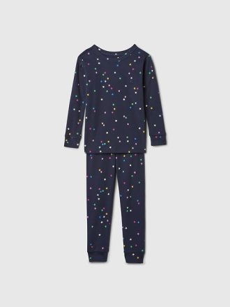 Baby & Småbarn PJ-set för ekologisk borstad bomull