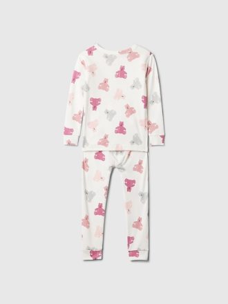 Baby & Småbarn PJ-set för ekologisk borstad bomull