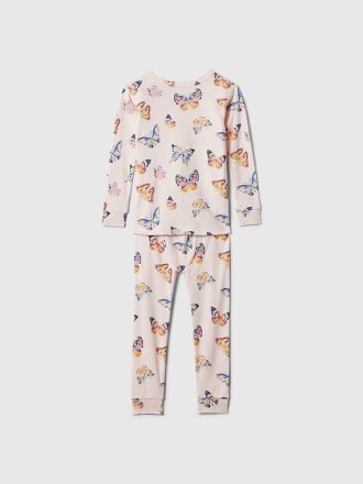 Baby & Småbarn PJ-set för ekologisk borstad bomull
