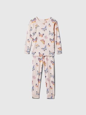 Baby & Småbarn PJ-set för ekologisk borstad bomull