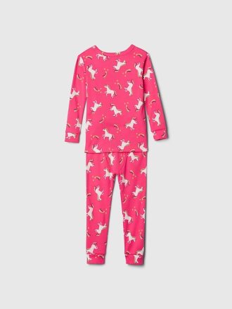 Baby & Småbarn PJ-set för ekologisk borstad bomull