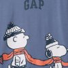 Baby & Småbarn Peanuts Holiday grafisk T-shirt