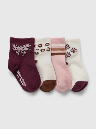 Baby & Småbarn Quarter Crew strumpor (4-pack)