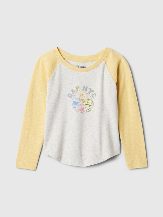 Baby & Småbarn Sesame Street Raglan grafisk T-shirt Baby & Småbarn Sesame Street Raglan grafisk T-shirt