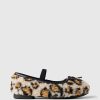 Baby & Småbarn Sherpa Leopard Balett Flats Baby & Småbarn Sherpa Leopard Balett Flats