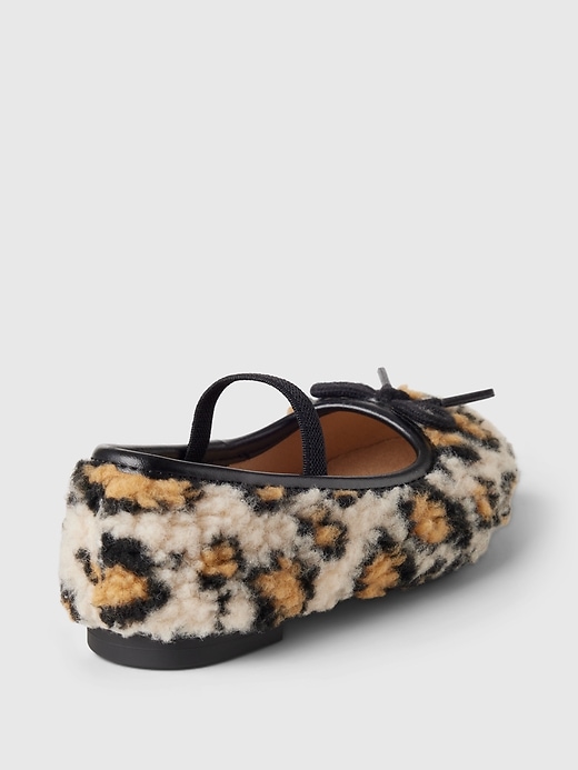 Baby & Småbarn Sherpa Leopard Balett Flats Baby & Småbarn Sherpa Leopard Balett Flats