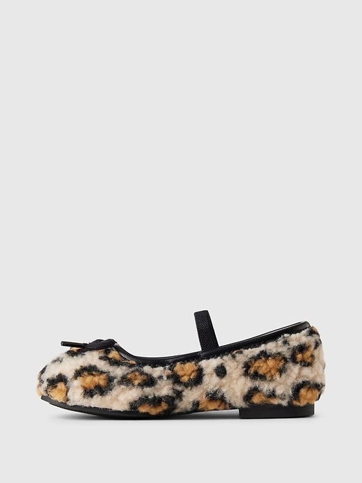 Baby & Småbarn Sherpa Leopard Balett Flats Baby & Småbarn Sherpa Leopard Balett Flats