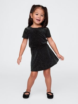 Baby & Småbarn Sparkle Velour Outfit Set