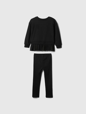 Baby & Småbarn Vintage mjuk tyll sweatshirt set