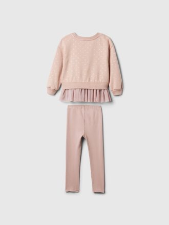 Baby & Småbarn Vintage mjuk tyll sweatshirt set