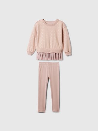 Baby & Småbarn Vintage mjuk tyll sweatshirt set