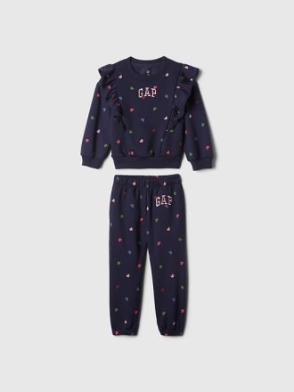 Baby & Småbarn Vintage mjuk volanger logotyp svettset
