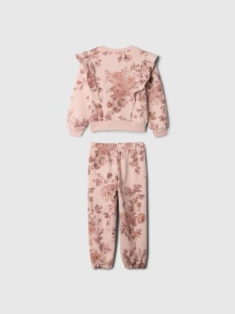 Baby & Småbarn Vintage mjuk volanger logotyp svettset