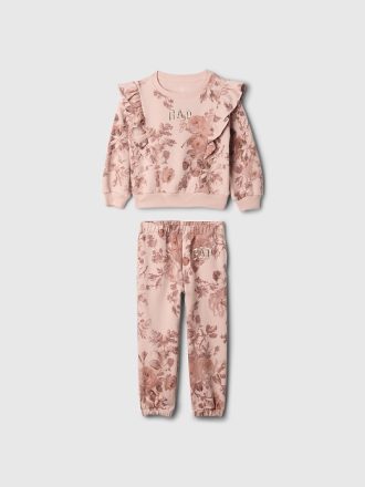 Baby & Småbarn Vintage mjuk volanger logotyp svettset