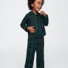 Baby & Småbarn återvunnen flanell PJ set