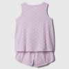 Baby & Småbarn återvunnet Print PJ Set Baby & Småbarn återvunnet Print PJ Set