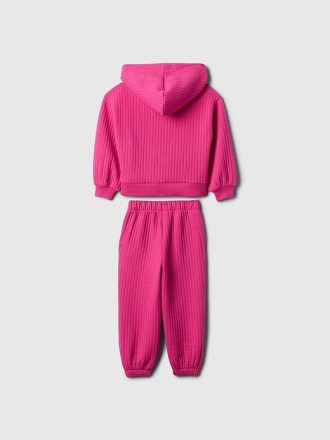 Baby & Småbarn med brett revbenslogotyp Outfit Set
