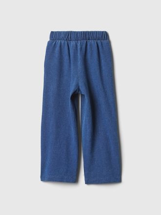 Baby & Småbarns vintage mjuka träningsbyxor med vidbenslogotyp