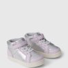 Baby & Småbarnssneakers i metall med hög topp