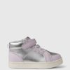 Baby & Småbarnssneakers i metall med hög topp