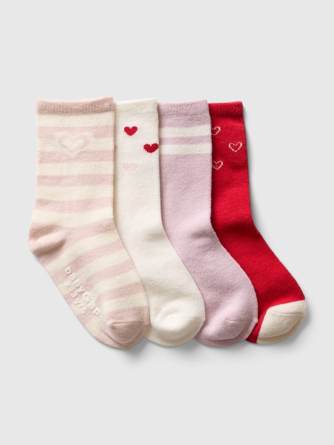 Baby & Småbarnssockor (4-pack)