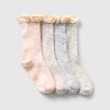 Baby & Småbarnssockor med volanger (4-pack)