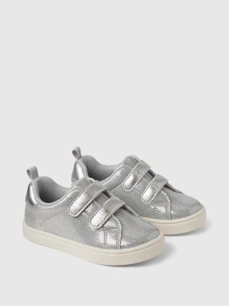 Baby & Sneaker med metallisk glitter för småbarn