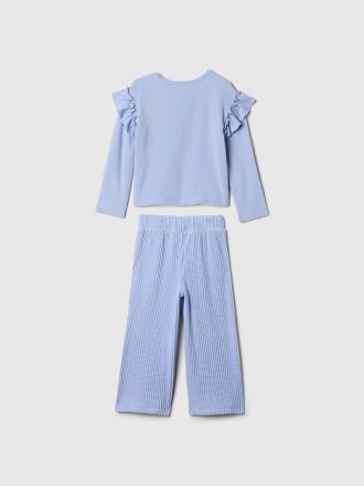 Baby & Softspun Ruffle Outfit Set för småbarn