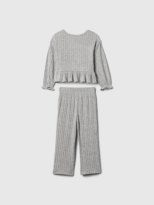Baby & Softspun Ruffle Rib Outfit Set för småbarn Baby & Softspun Ruffle Rib Outfit Set för småbarn