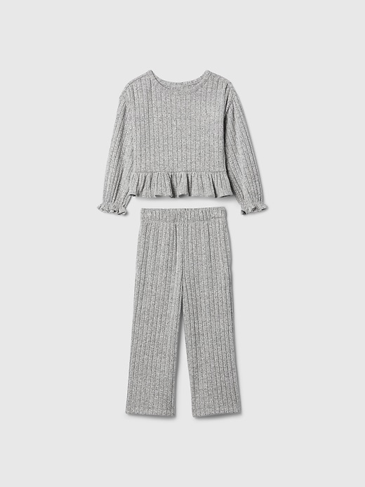 Baby & Softspun Ruffle Rib Outfit Set för småbarn Baby & Softspun Ruffle Rib Outfit Set för småbarn