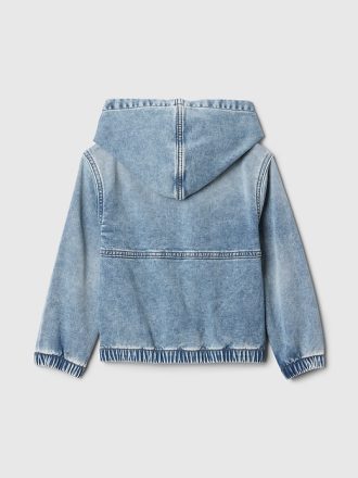 Baby & Stickad jeansjacka för småbarn