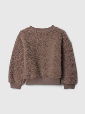 Baby & Sweatshirt med logotyp för småbarn