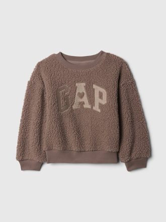 Baby & Sweatshirt med logotyp för småbarn