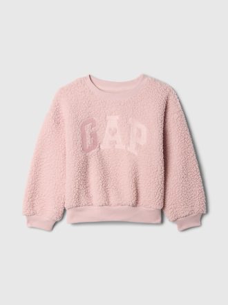Baby & Sweatshirt med logotyp för småbarn